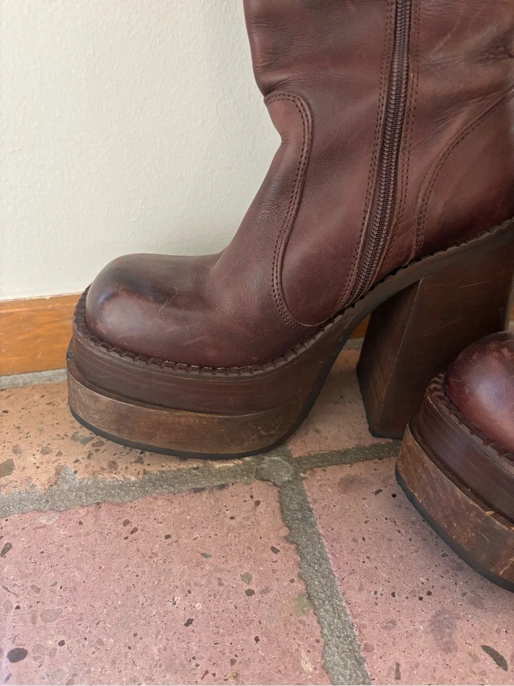 Vintage Sonax Platform Boots